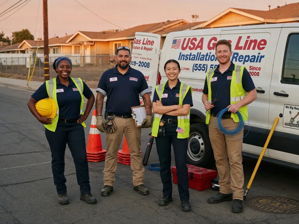 Gas Line Installation company in Robinson, IL